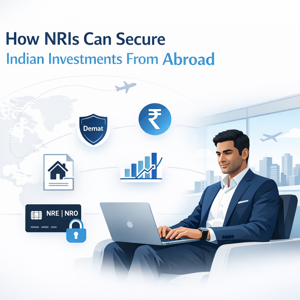 SECURE YOUR INDIAN INVESTMENTS -  The 2026 NRI Protection Guide for Mutual Funds, Stocks, FDs & Real Estate