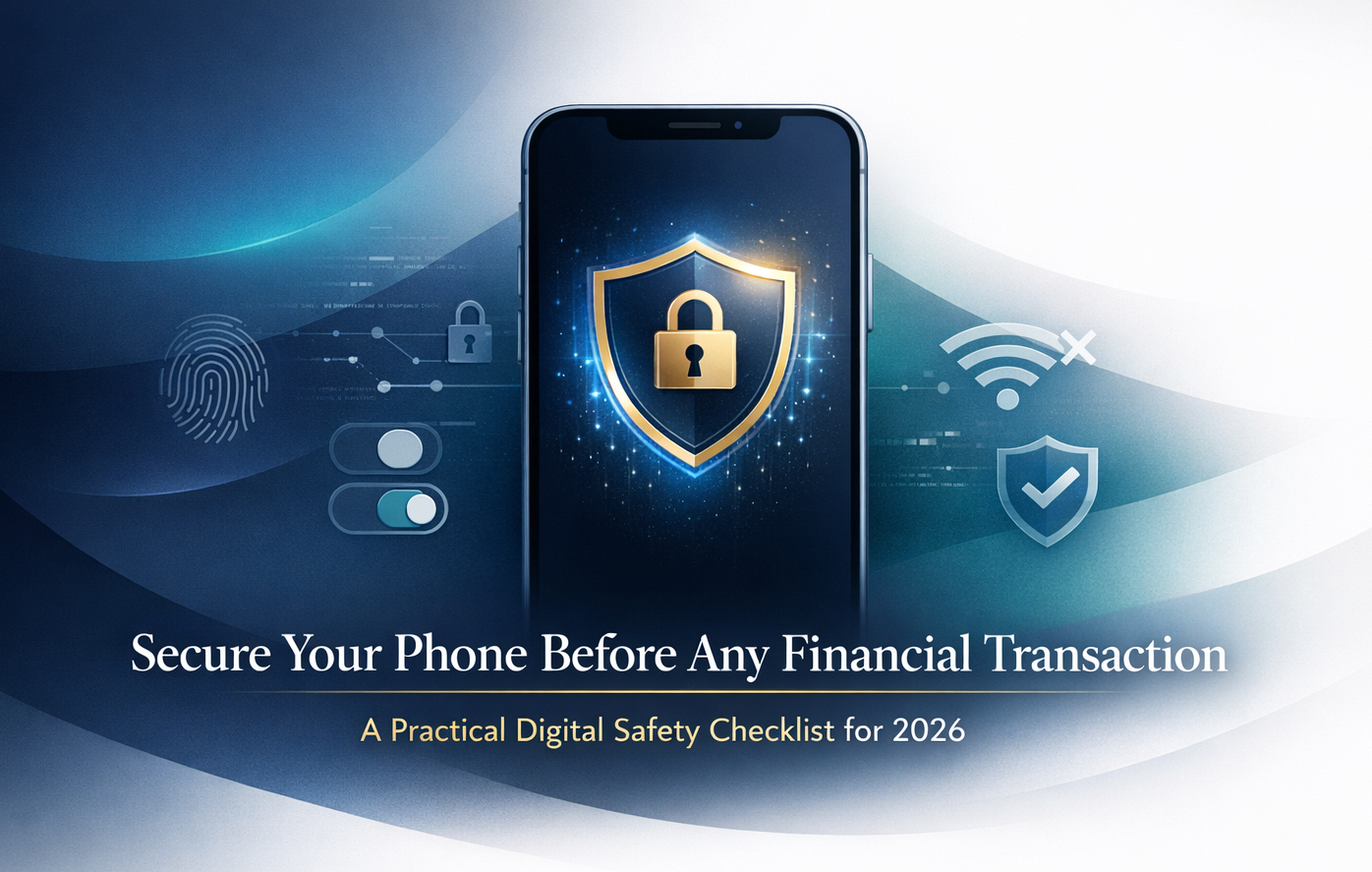 SECURE YOUR PHONE - Before Every Financial Transaction