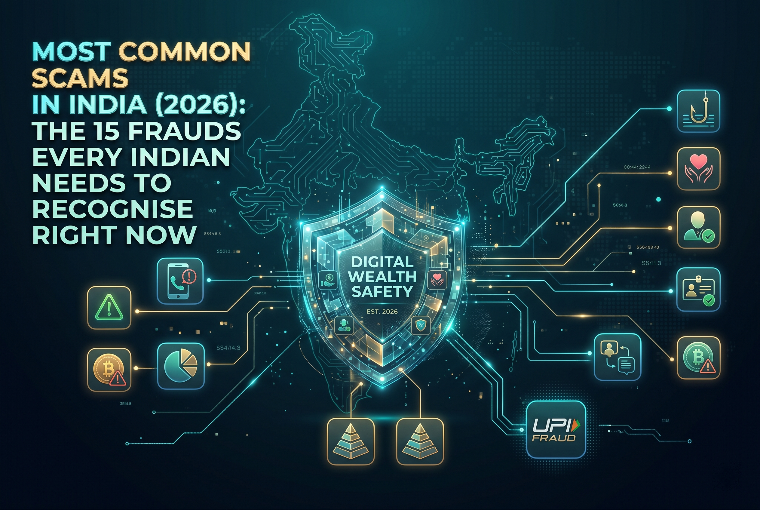 Most Common Scams in India (2026): The 15 Frauds Every Indian Needs to Recognise Right Now