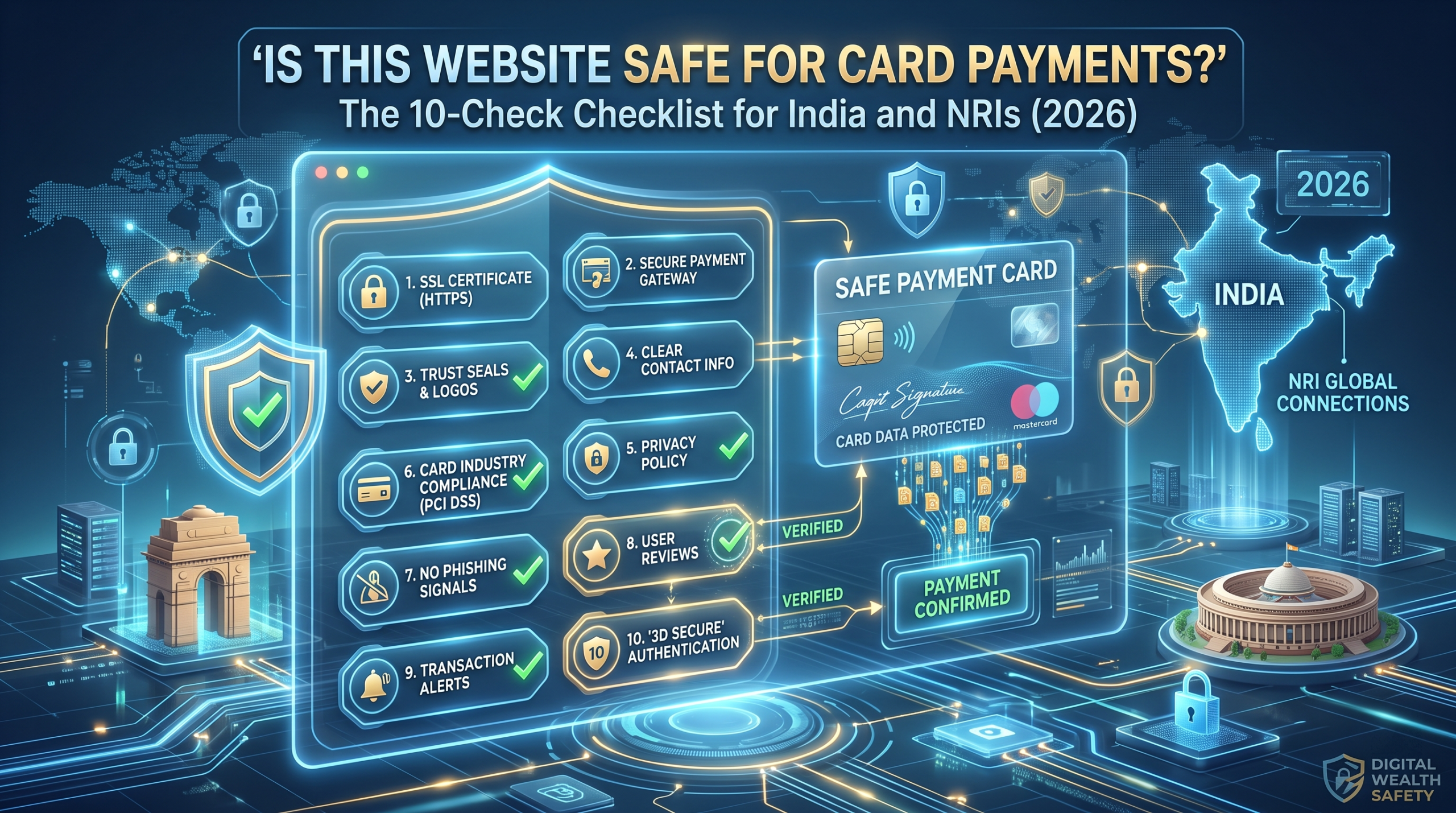 Is This Website Safe for Card Payments? The 10-Check Checklist for India and NRIs (2026)