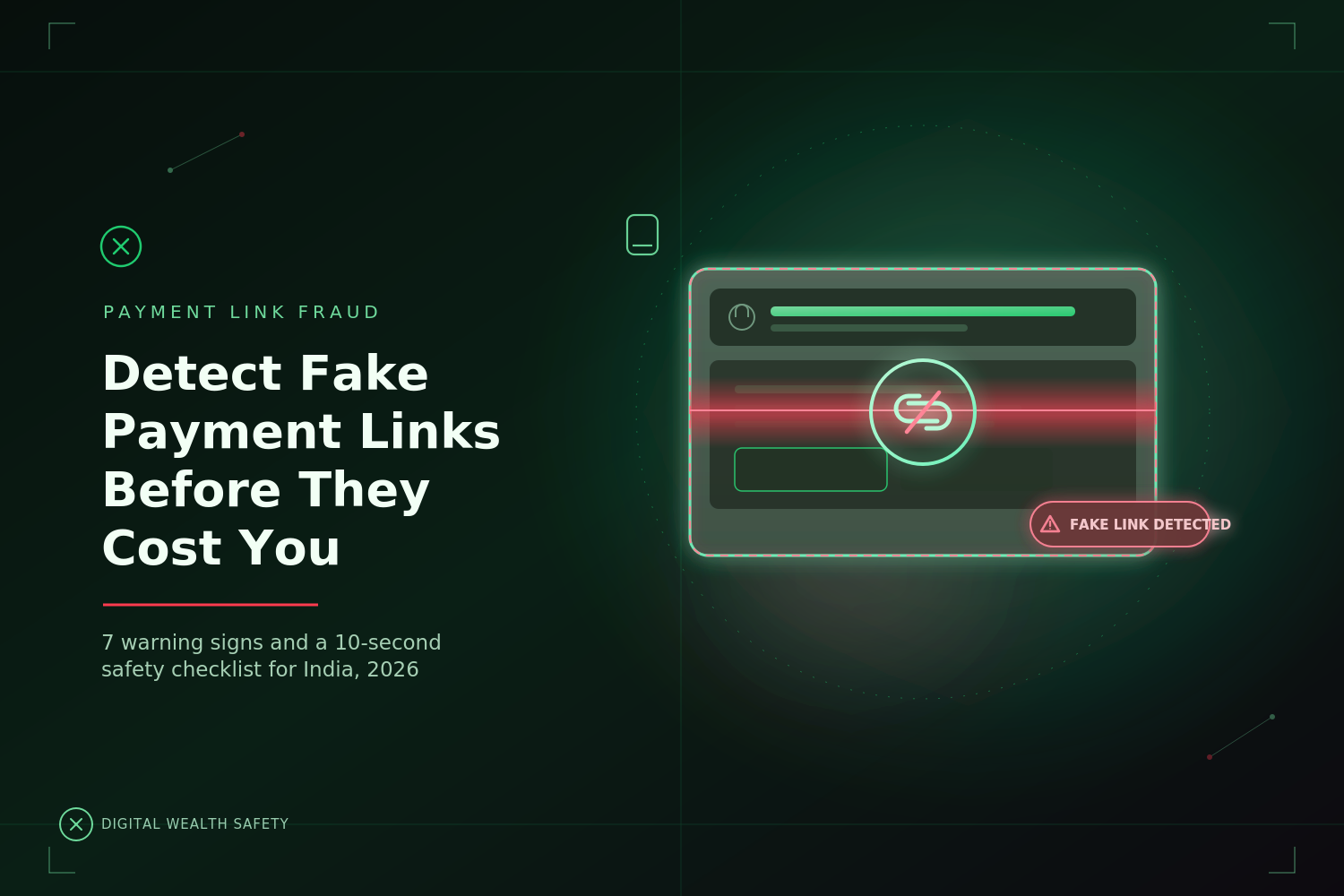 How to Detect Fake Payment Links in India (2026): 7 Warning Signs and a 10-Second Safety Checklist