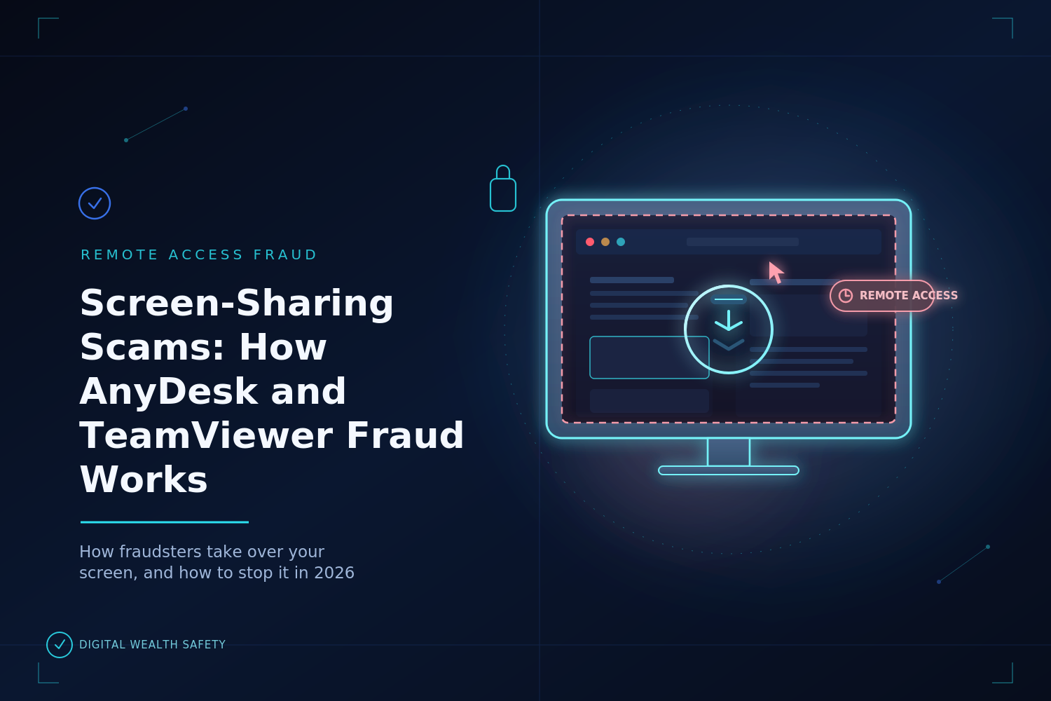 Screen-Sharing Scams in India (2026): How AnyDesk and TeamViewer Fraud Works — and How to Stop It
